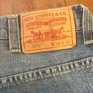 Levi's Classic Light Blue Relaxed Straight Jeans